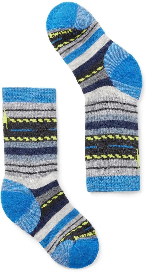 Smartwool Boys' Hike Full Cushion Margarita Crew Socks (Toddler/Little Big Kid)
