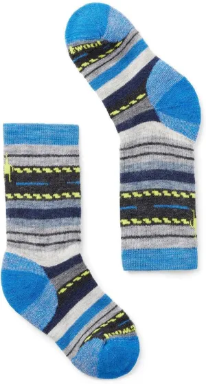 Smartwool Boys' Hike Full Cushion Margarita Crew Socks (Toddler/Little Big Kid)
