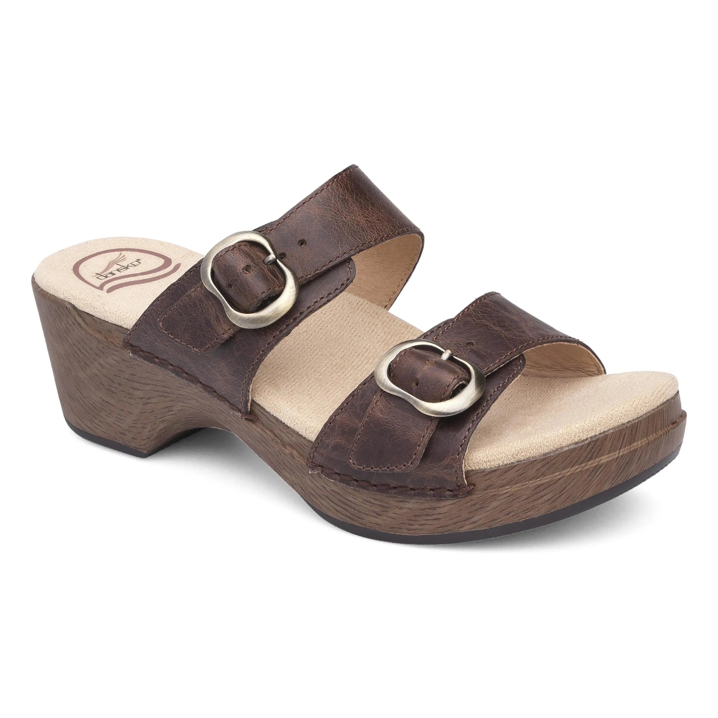 Sophie Teak Vintage Pull Up
