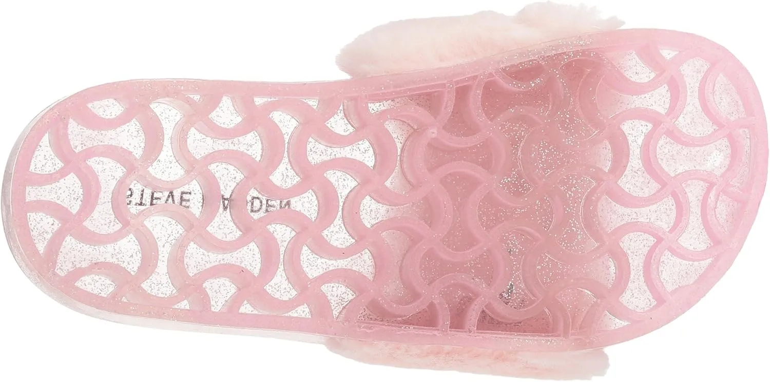 Steve Madden Unisex-Child Jcrystal Slide Sandal
