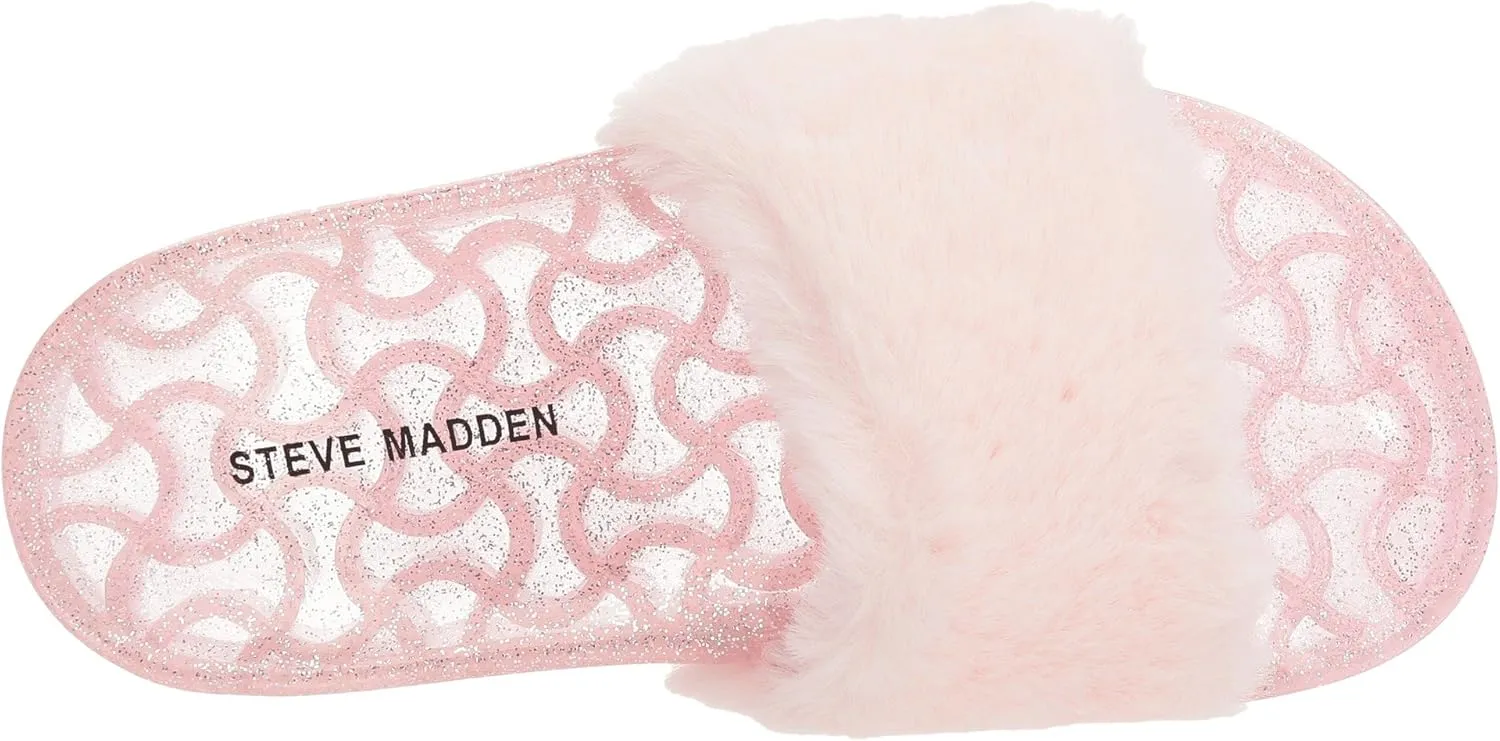 Steve Madden Unisex-Child Jcrystal Slide Sandal