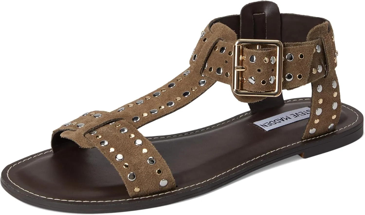Steve Madden Women's Brazinn Flat Sandal