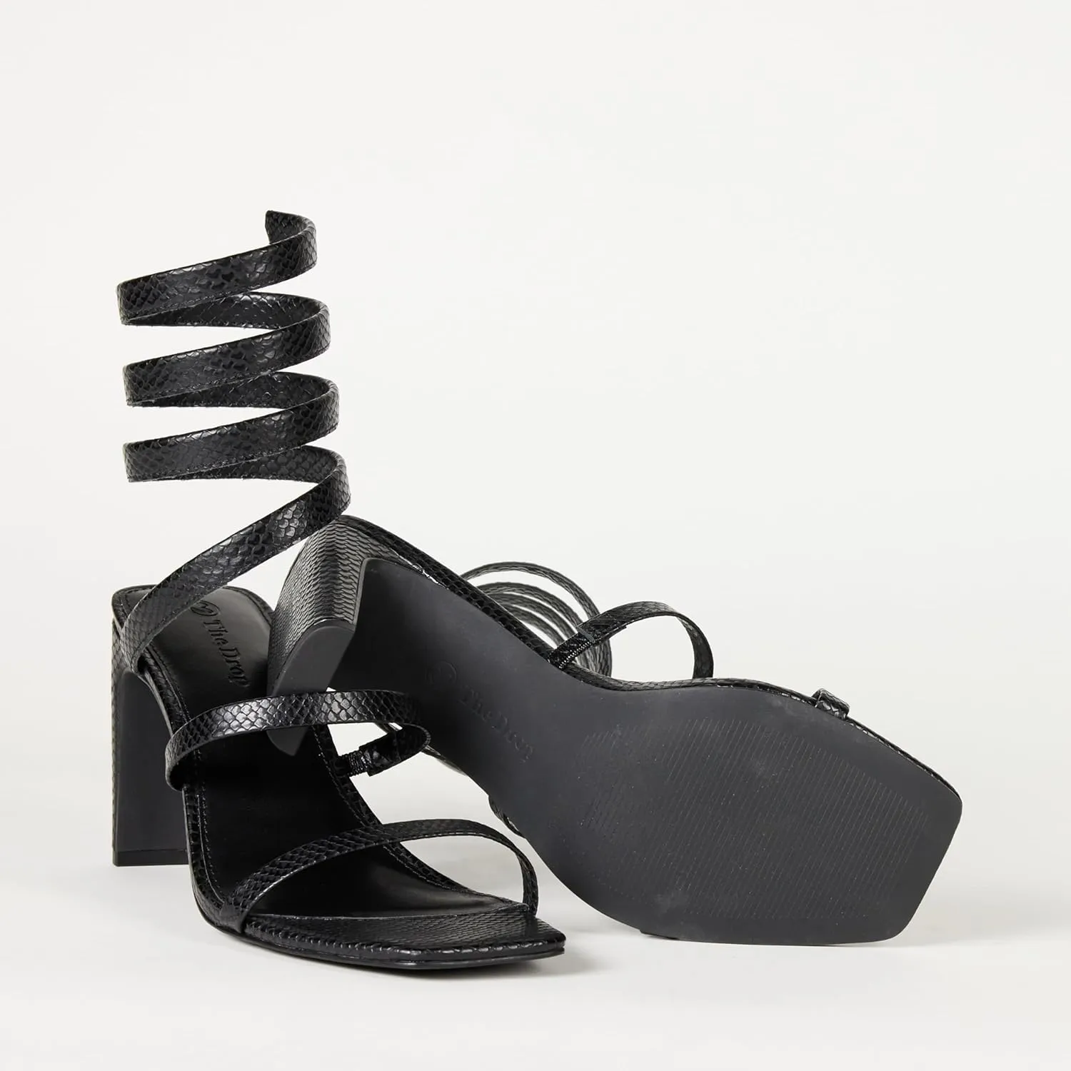 The Drop Women's Aimee Spiral Heeled Sandal