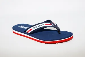 TOMMY - Chunky Tape Flip-flop - NAVY
