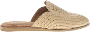 TOMS Women's Jade Mule, Almond Raffia, 8.5