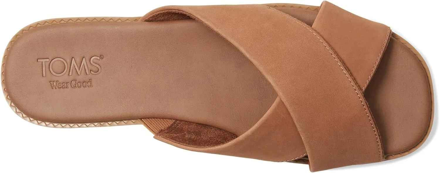 TOMS Women's Mae Crossover Flat Sandal