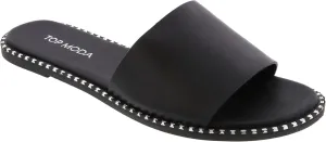 TOP Moda Women Open Toe Flat Fashion Sandals
