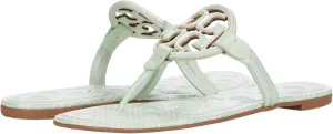 Tory Burch Women's Metal Miller Sandals New Ivory Meadow Mist