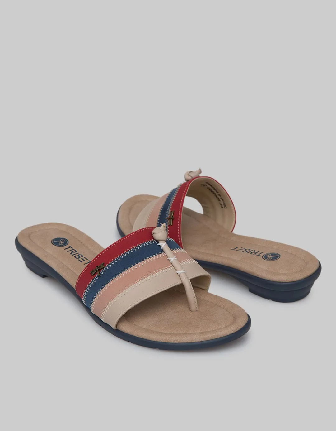 Triset Sandal Flat Naflah