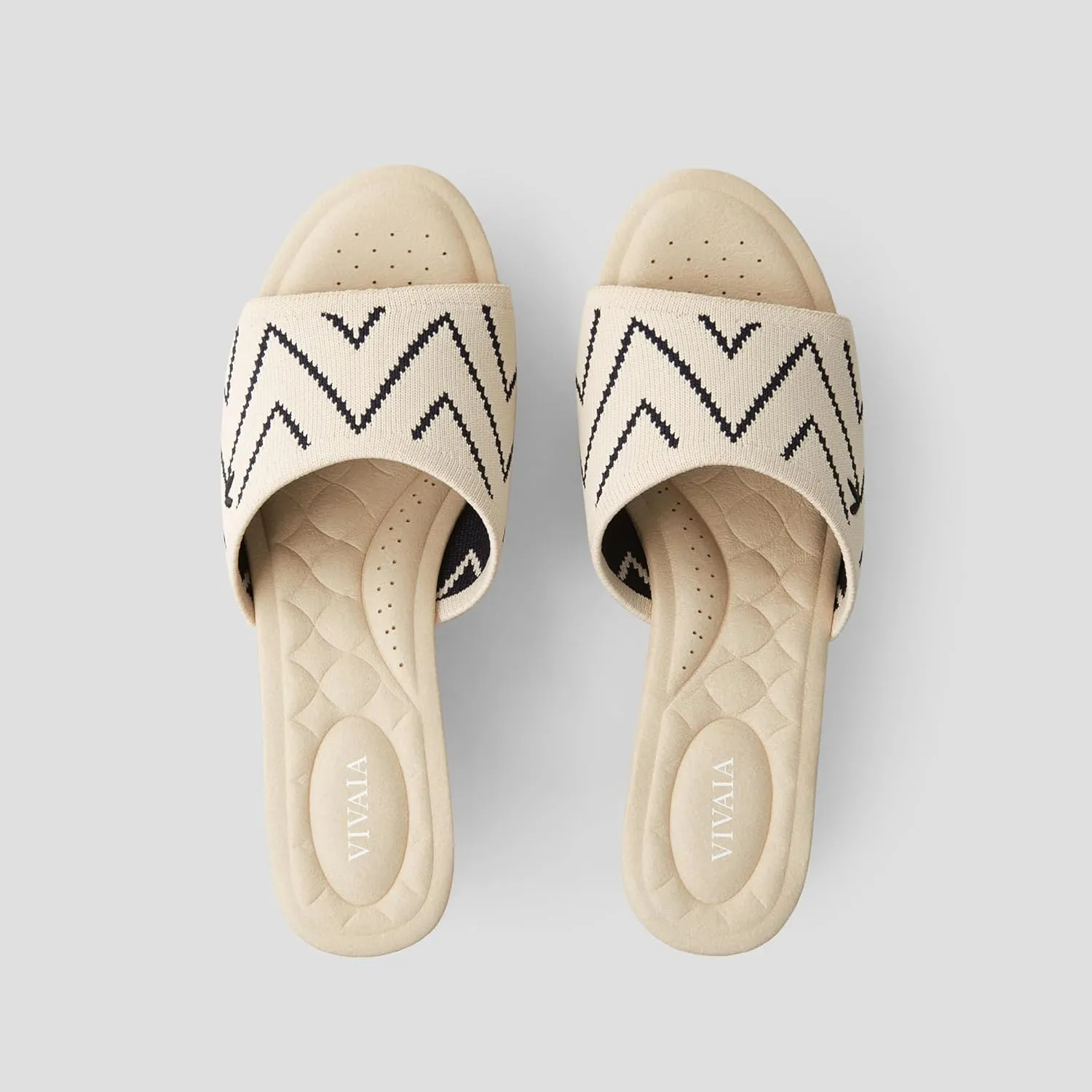 VIVAIA Stacey Pro Round-toe Wedge Sandals for Women Open Toe Sandals Comfy Casual Dressy Summer