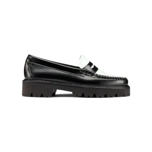 Whitney Super Lug Weejuns Loafer (Black   White)