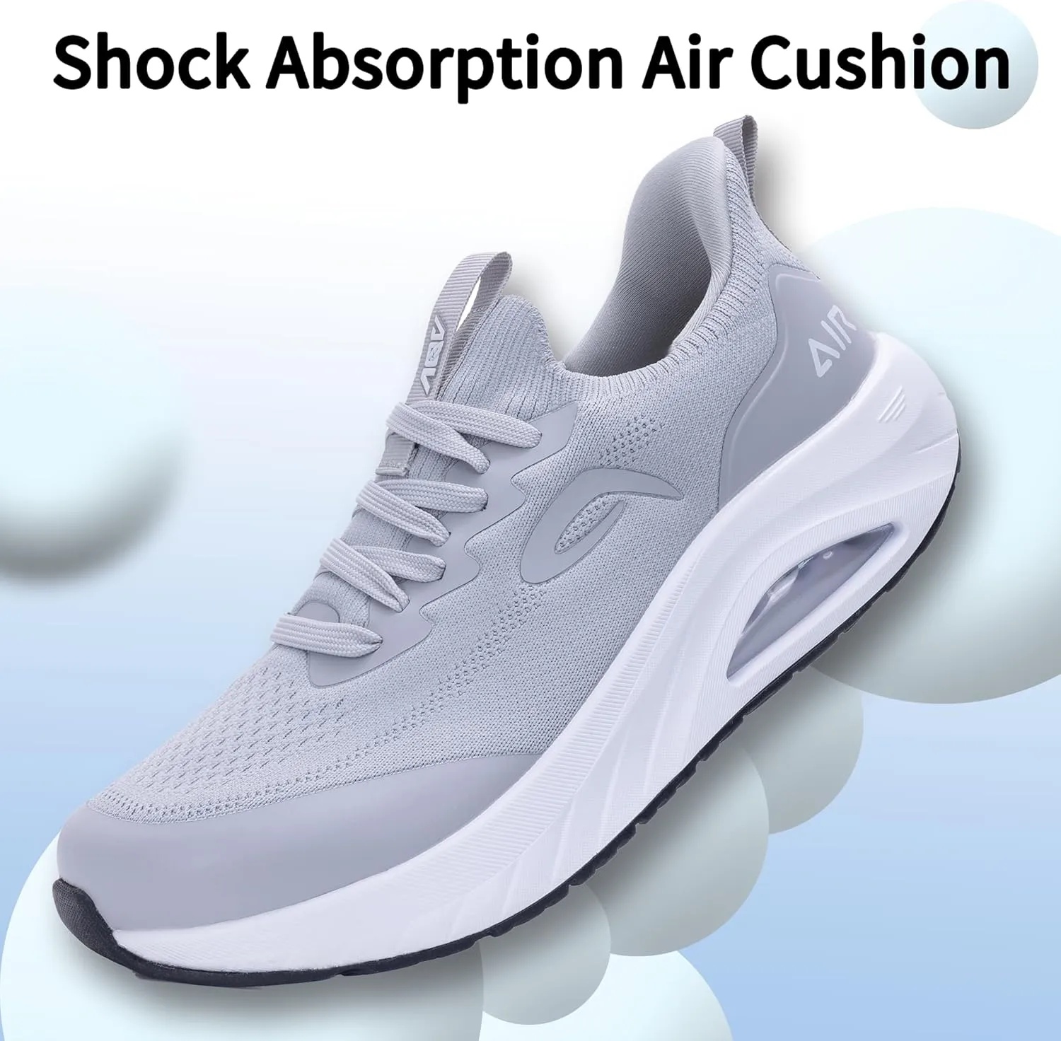 Wide Toe Box Arch Support Walking Shoes for Men | Orthotic Plantar Fasciitis Tennis Sneakers | Slip On Athletic Running Shoes