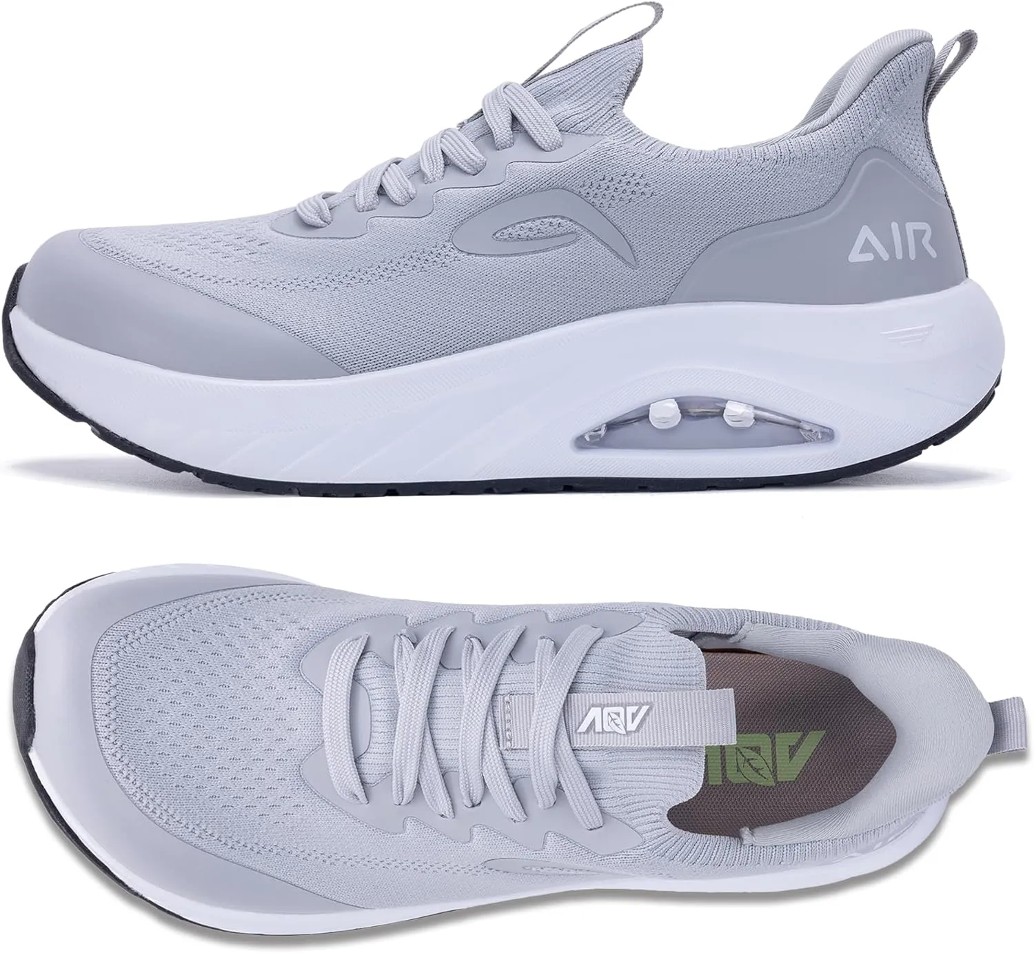 Wide Toe Box Arch Support Walking Shoes for Men | Orthotic Plantar Fasciitis Tennis Sneakers | Slip On Athletic Running Shoes