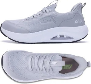 Wide Toe Box Arch Support Walking Shoes for Men | Orthotic Plantar Fasciitis Tennis Sneakers | Slip On Athletic Running Shoes