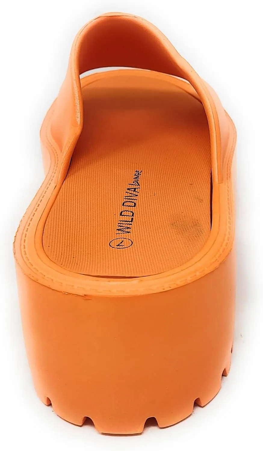 Wild Diva Goody-01 Womens High Platform Wedge Slides Sandals