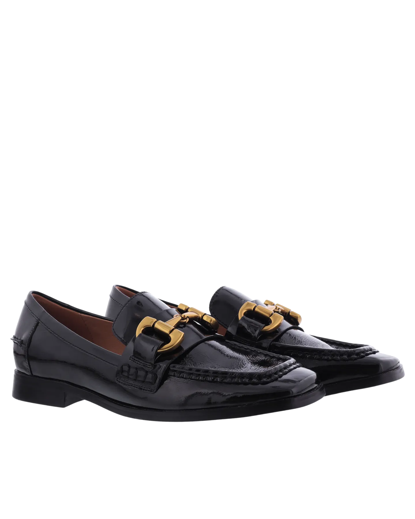 Women Drew Naplack Loafer Black
