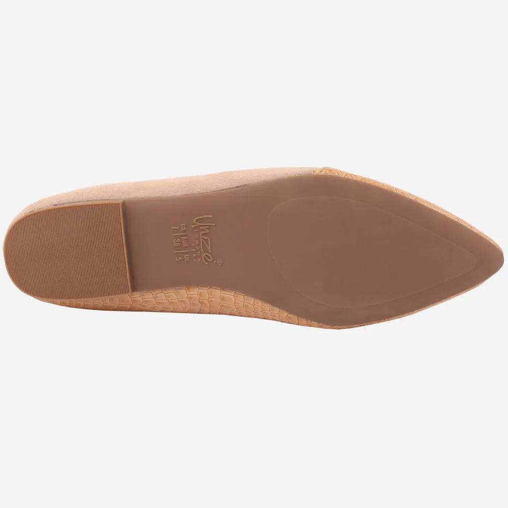 Women "ALIS" Pointed-Toe Ballet Flat