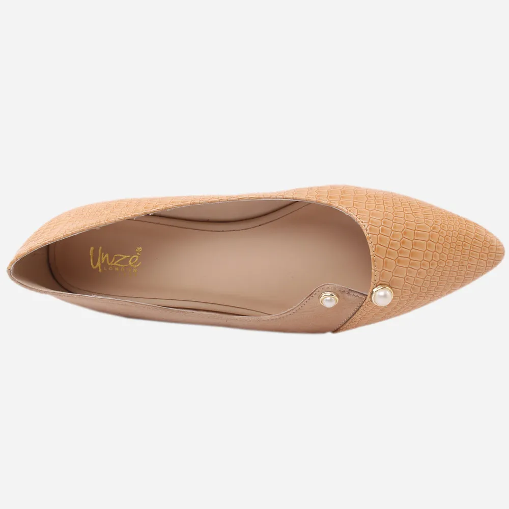 Women "ALIS" Pointed-Toe Ballet Flat