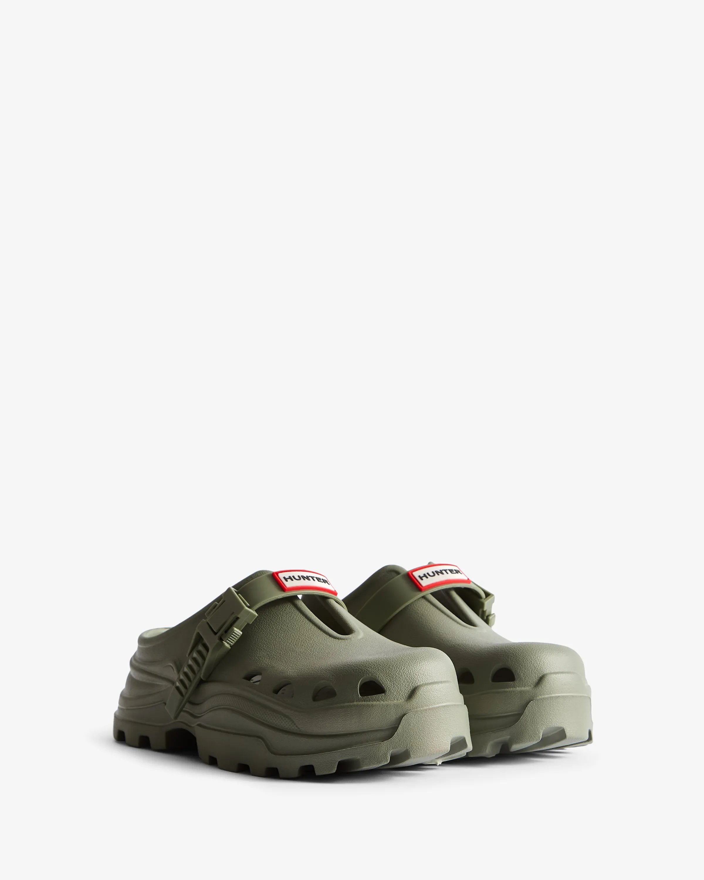 Womens Baltic Moulded Mule Lichen Green