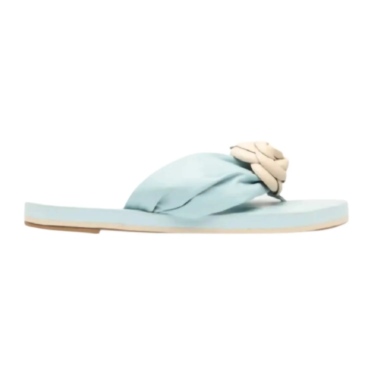 Women's Magnolia Thong Flower Sandals In Blue