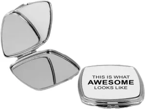 World's Greatest Math Teacher - Square Compact Mirror Personal Mirror