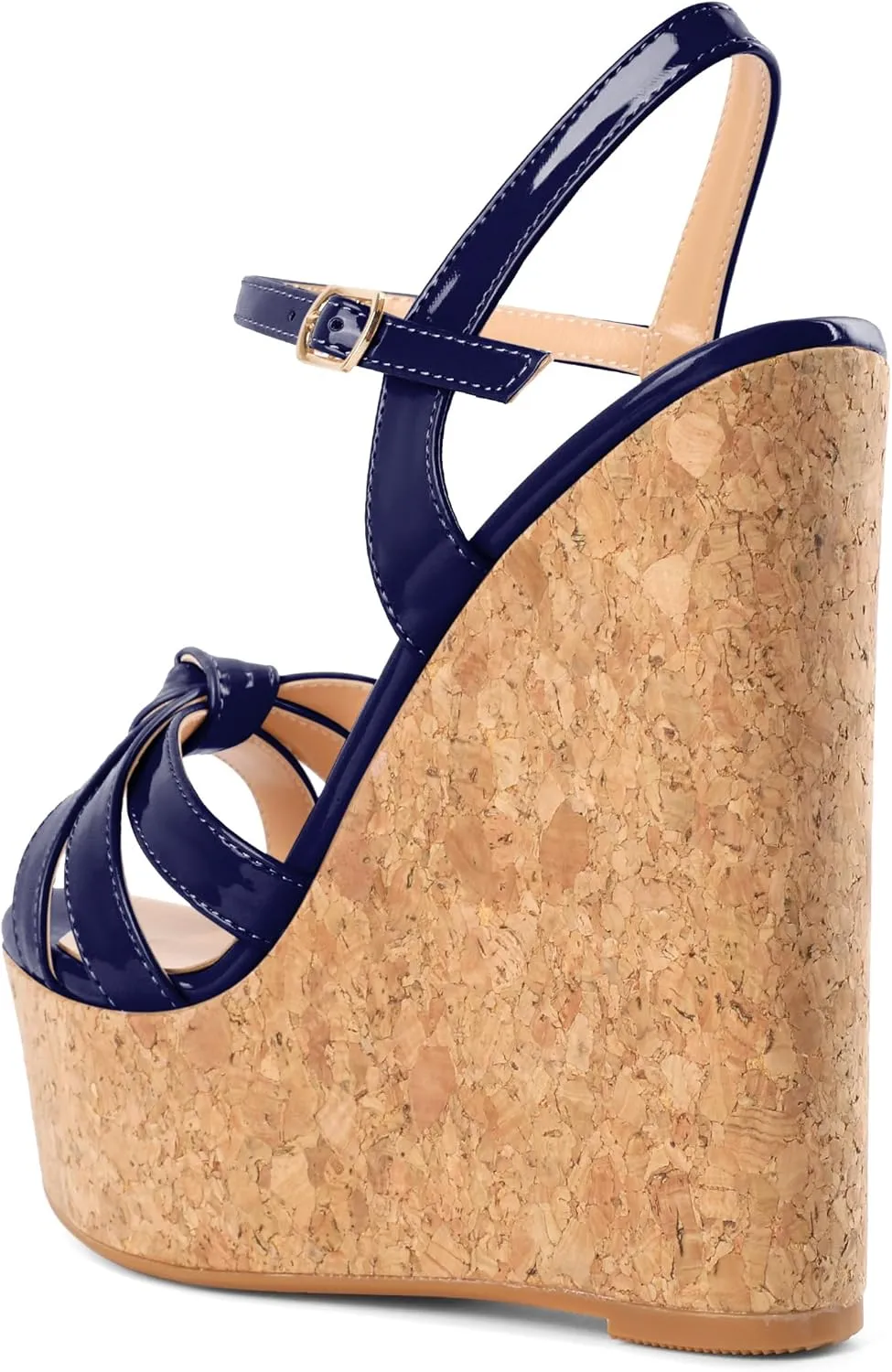 YODEKS Women's Platform Wedges|High Heel Wedge Sandals|Ankle Strap Open Toe Platform Heels