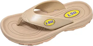 ZORIZ Collegiate Series Golf Sandals for Women and Men, Thong Flip Flops With Removable Spikes, Golf Footwear With Deeper Heel Cup and Higher Sidewalls