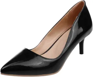 ZSQBQ Women Fashion Court Shoes Wedding Party Stilettos Pumps Pointed Toe Prom Classic Casual High Heels